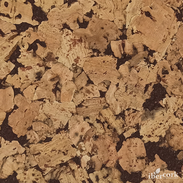 Пробковое настенное покрытие в пластинах EasyCork Кориа маррон